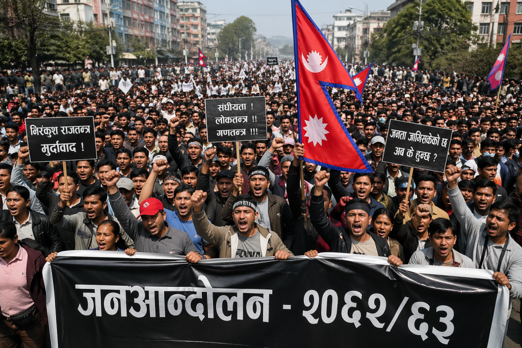 आज लोकतन्त्र दिवस : जनआन्दोलनको उपलब्धिको स्मरण - BishwaKhabar.Com